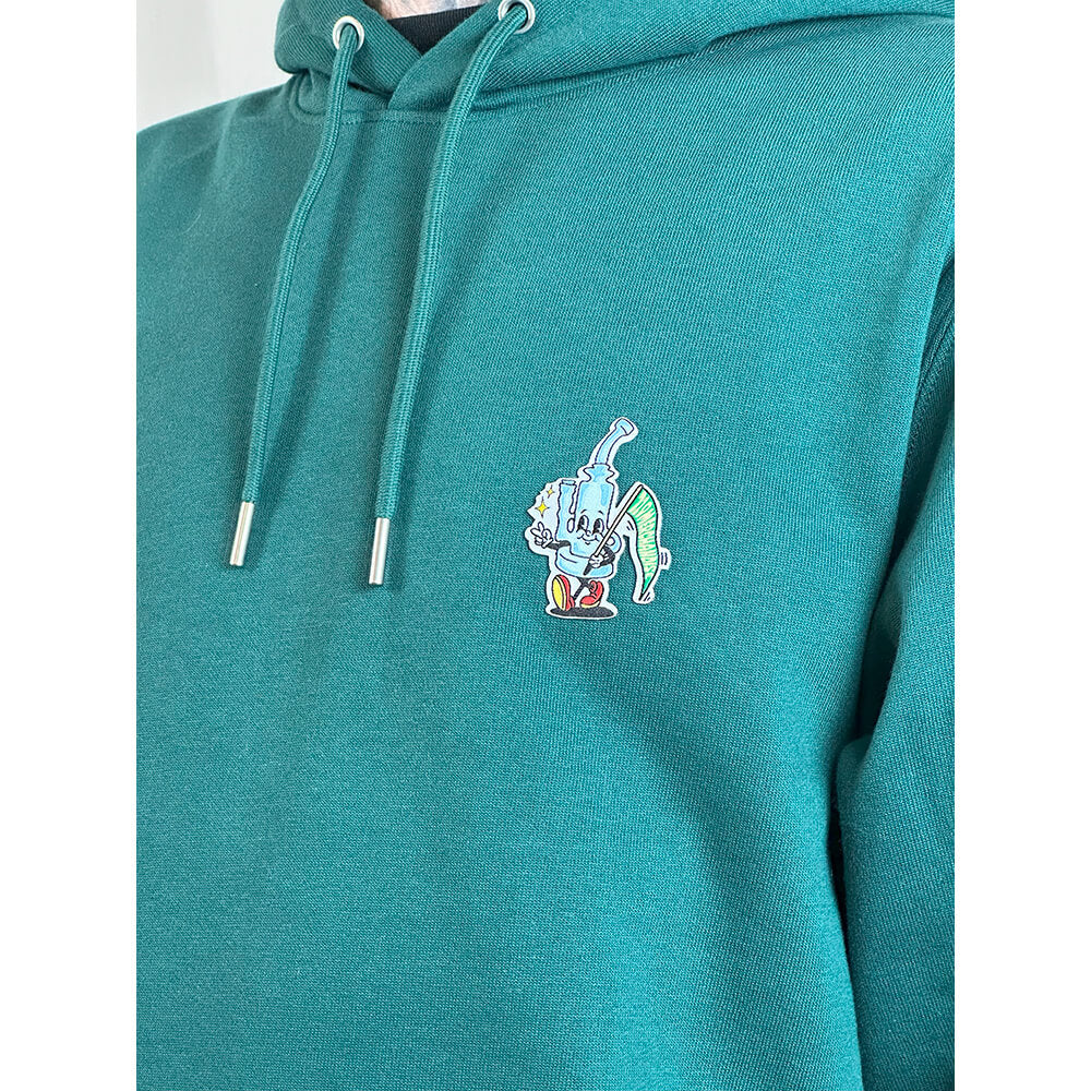 I’M JUST HERE FOR THE TERPS - GREEN HOODIE