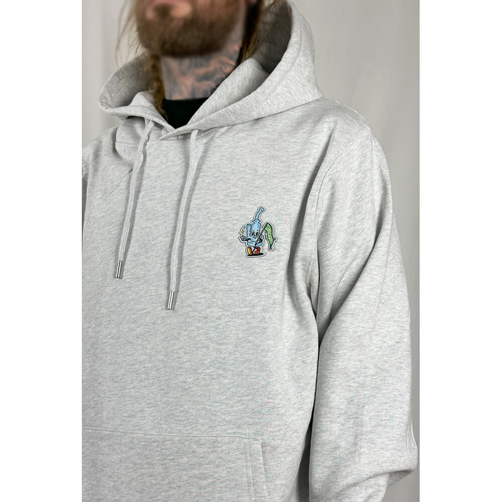 I’M JUST HERE FOR THE TERPS - LIGHT GREY HOODIE