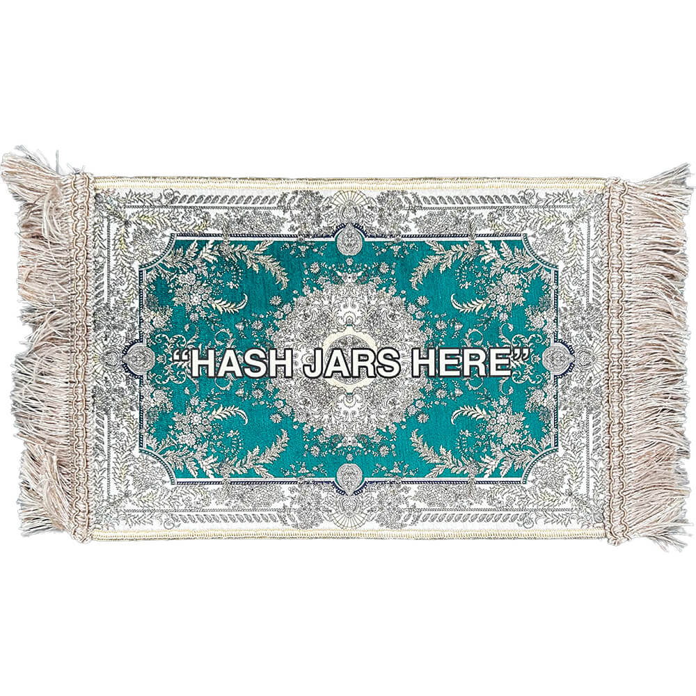 H*SH JARS HERE RUG