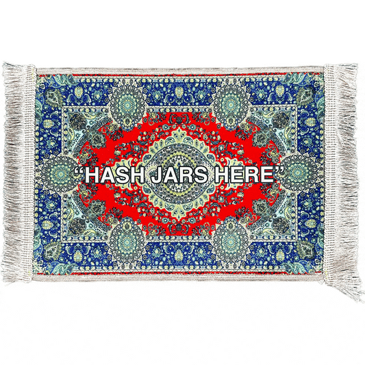 H*SH JARS HERE RUG