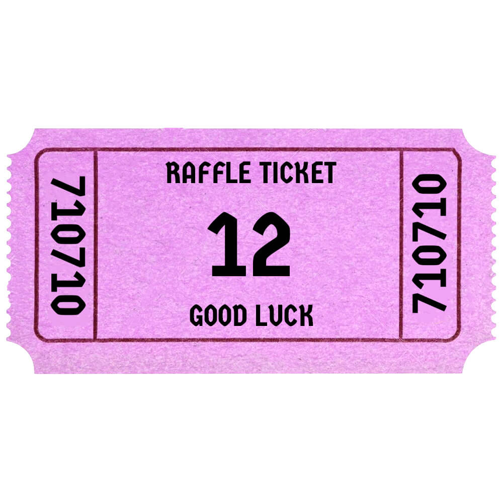 RAFFLE TICKET #12