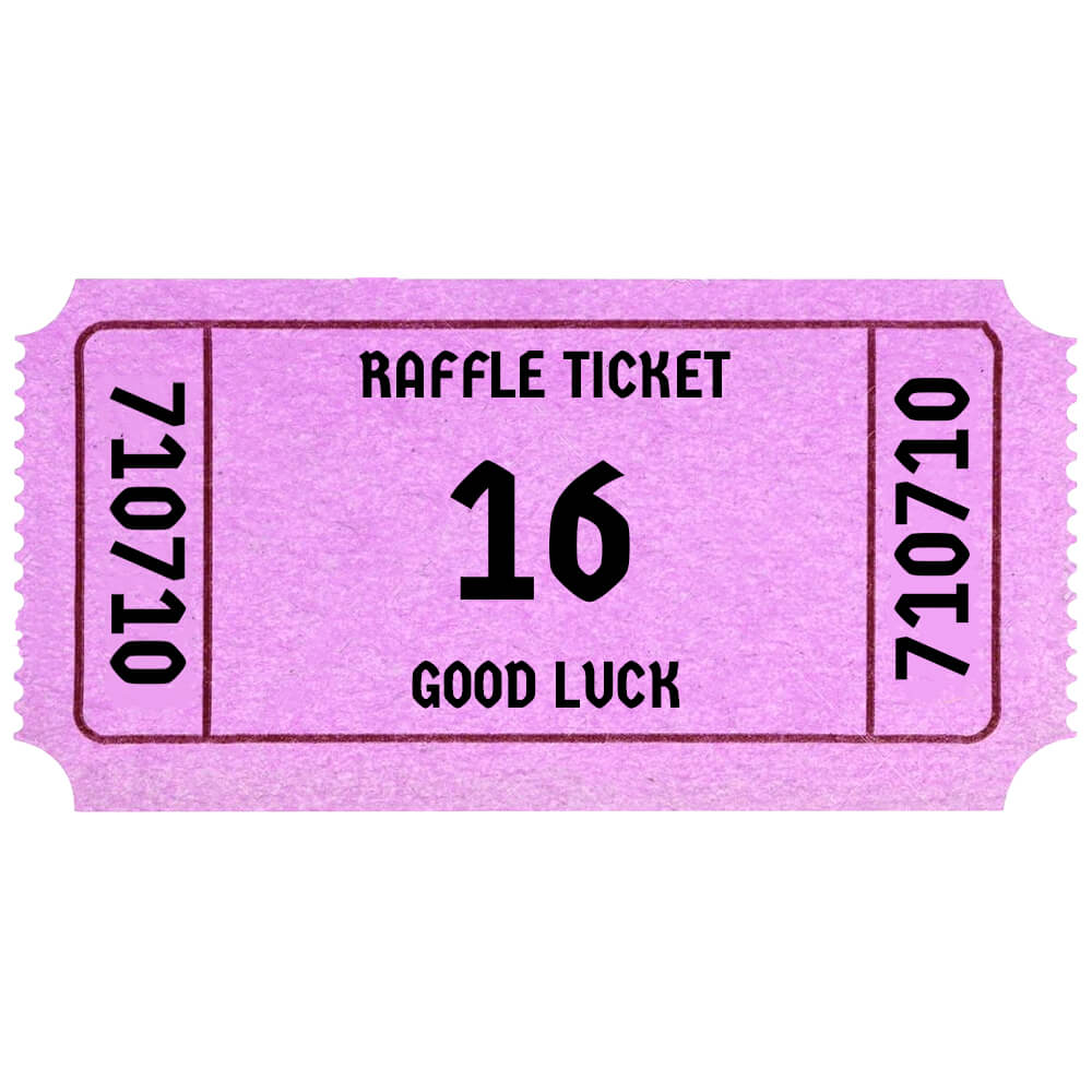 RAFFLE TICKET #16