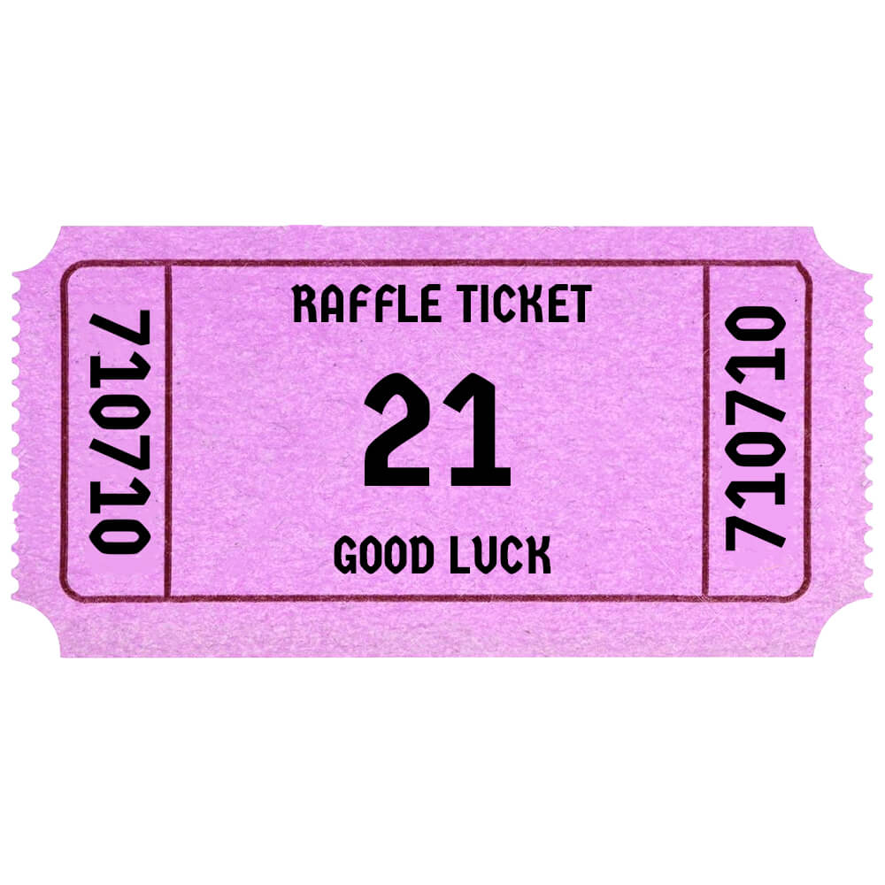 RAFFLE TICKET #21