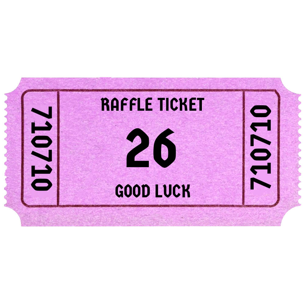 RAFFLE TICKET #26