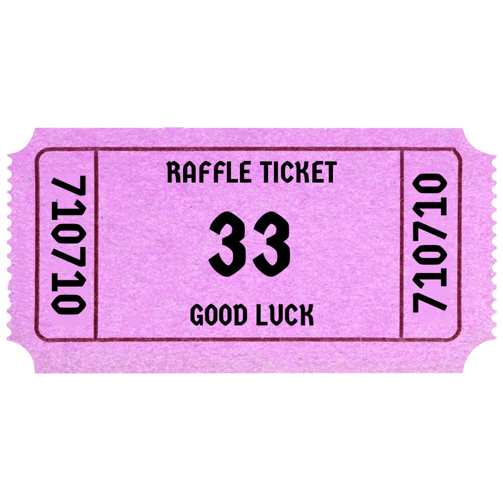 RAFFLE TICKET #33