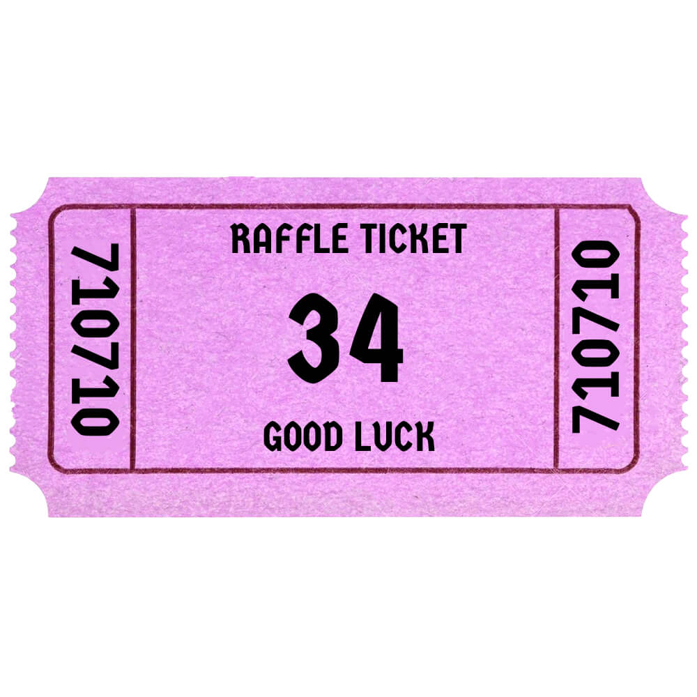 RAFFLE TICKET #34