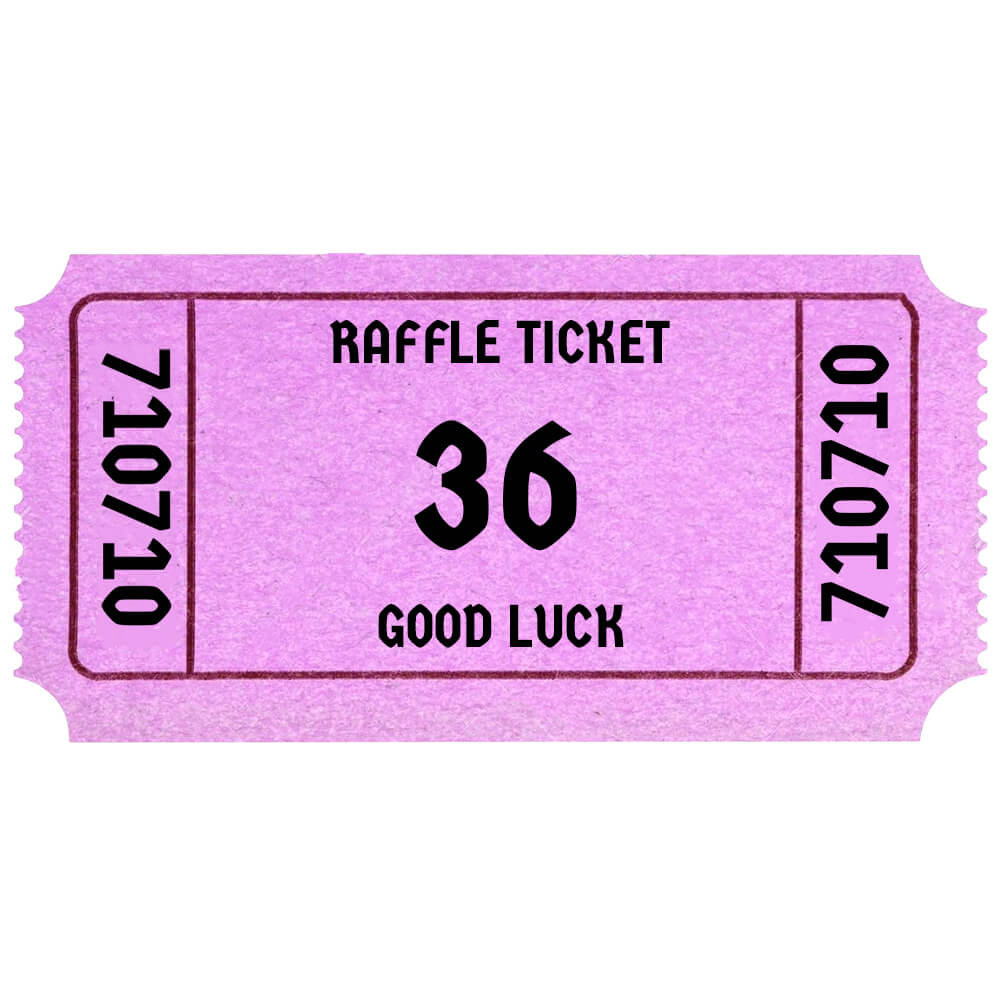RAFFLE TICKET #36