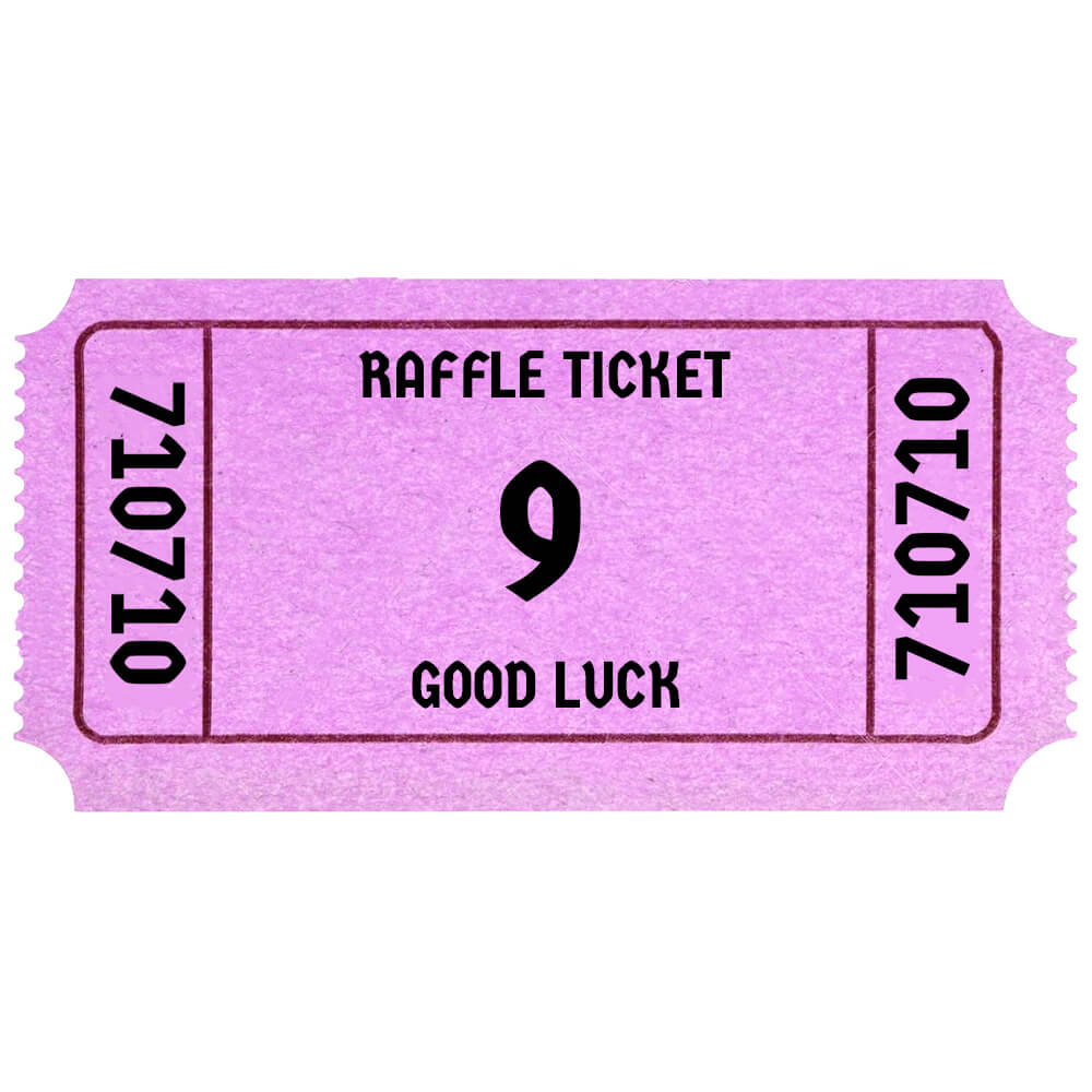 RAFFLE TICKET #9