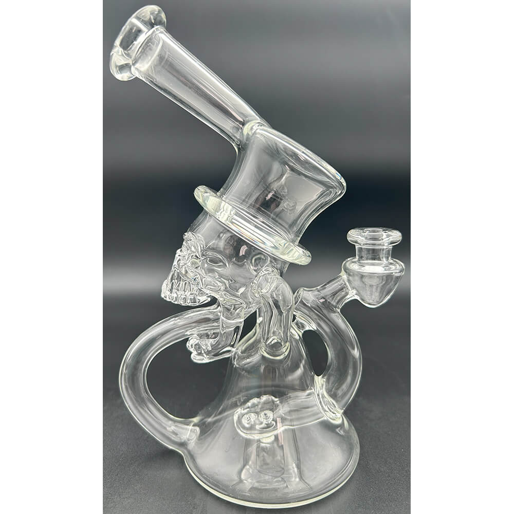 Skull recycler - WEIL GLASS