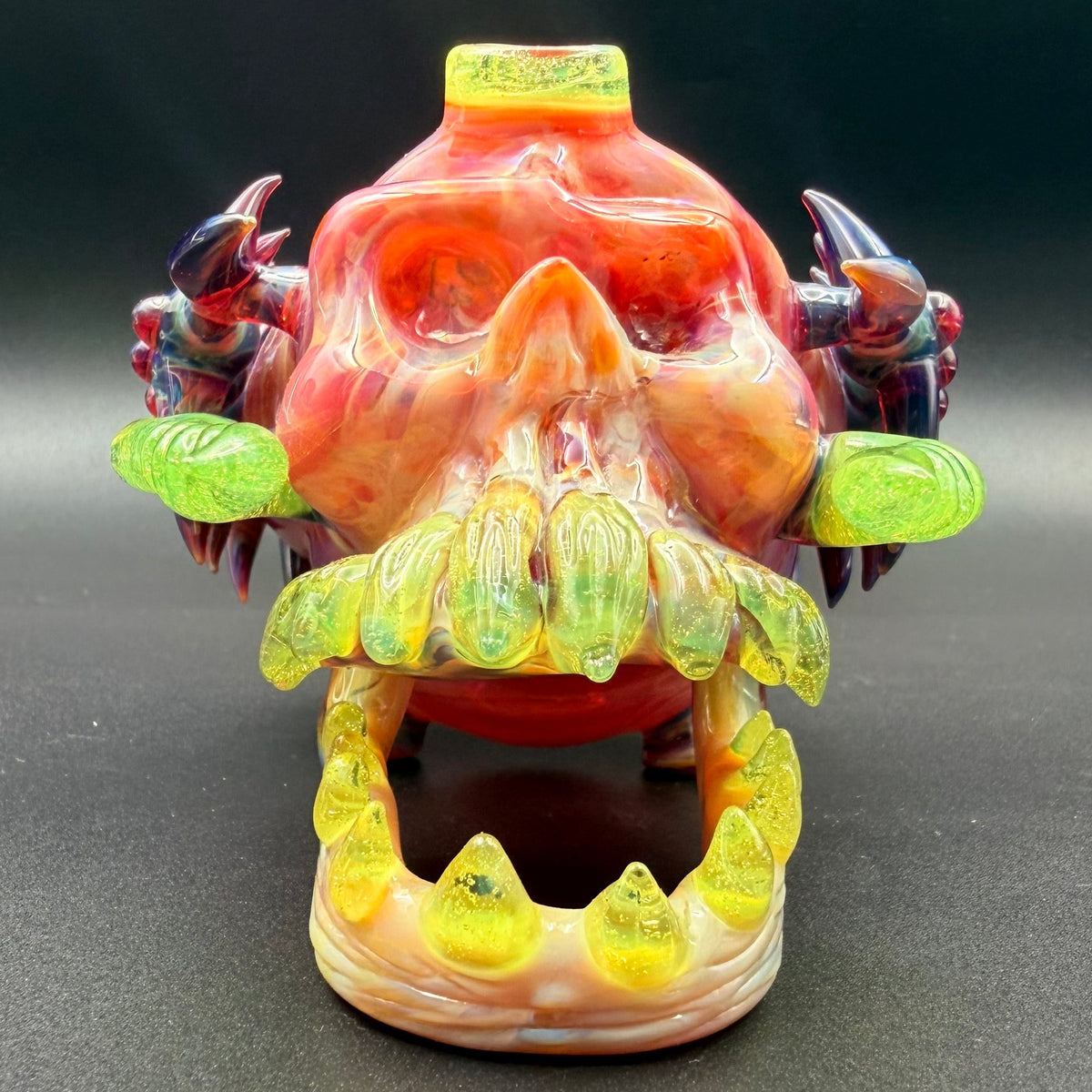 BIOMECHANICAL SKULL - POLTE GLASS