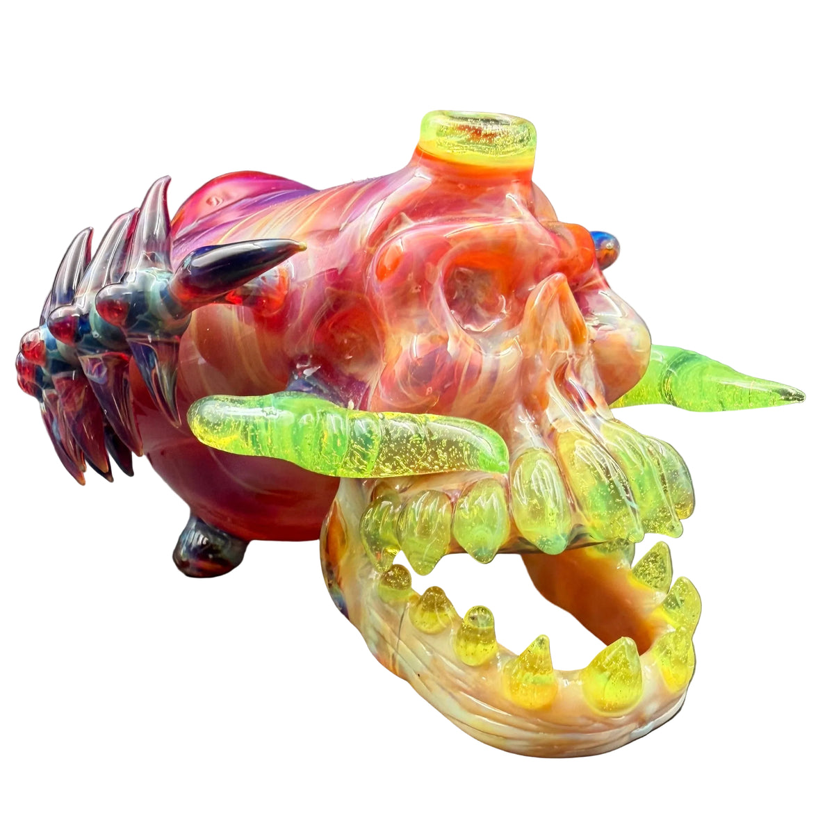 BIOMECHANICAL SKULL - POLTE GLASS